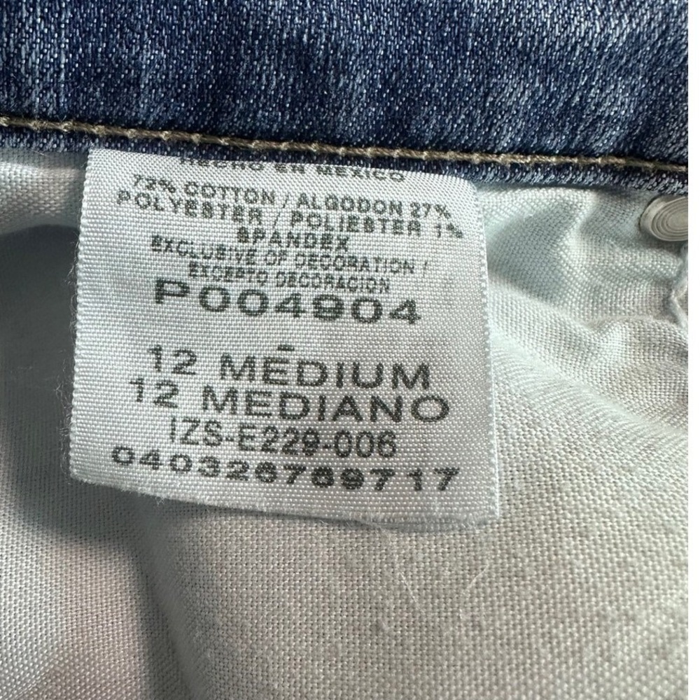 Lee Platinum Label Relaxed Fit Straight Leg Blue Jeans Women 12 Medium - Picture 6 of 6